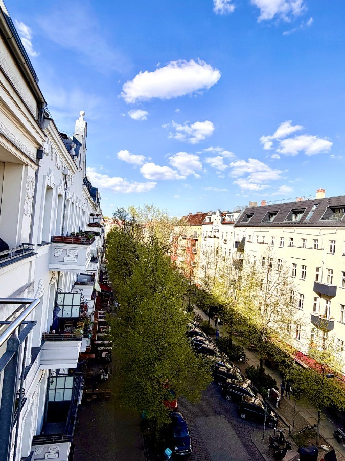 Blick über die Dächer von Friedrichshain