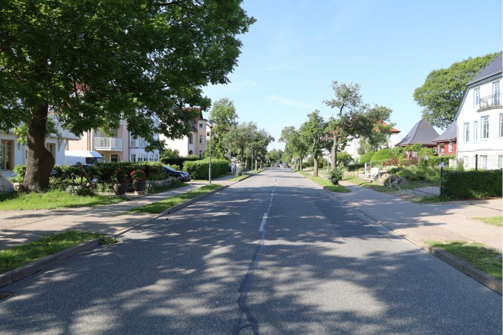 Umgebung – die Friedrich-Borgwardt-Straße