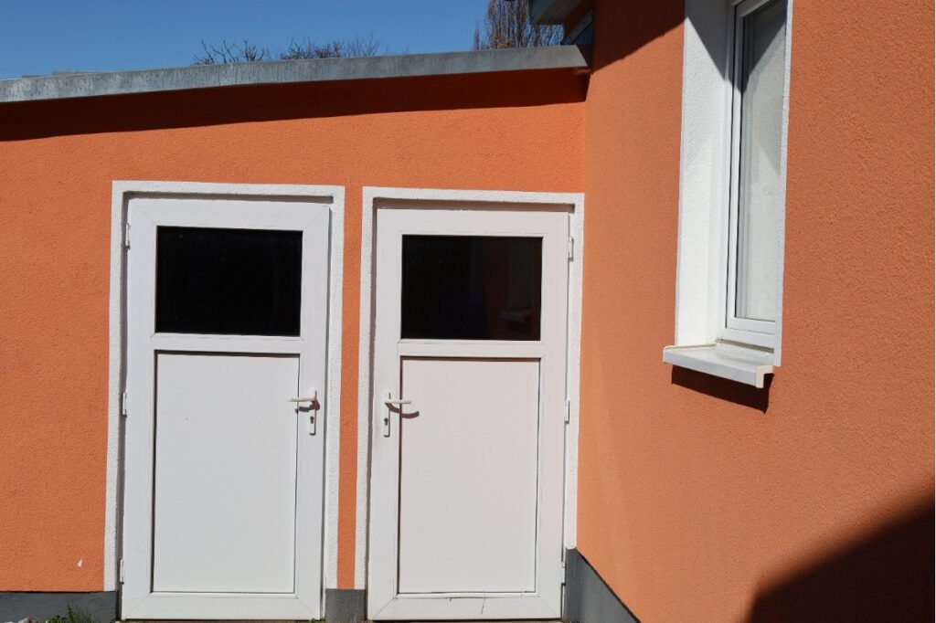 Massive Abstellräume für jede Wohneinheit