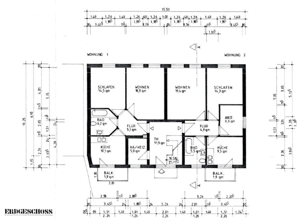 Grundriss Erdgeschoss