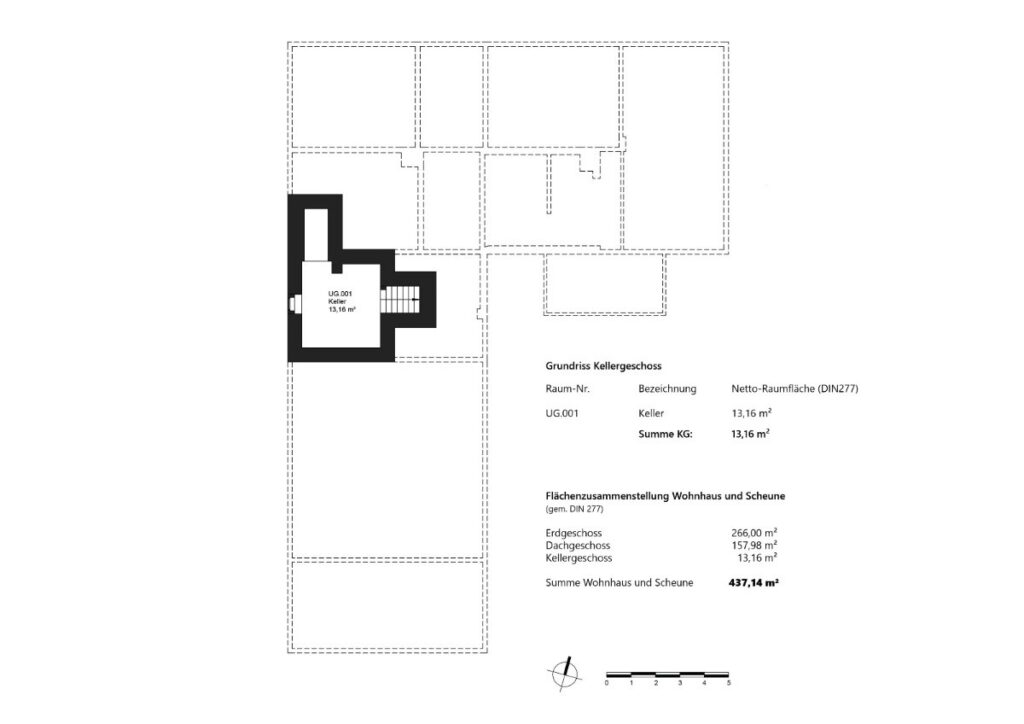Grundriss Kellergeschoss
