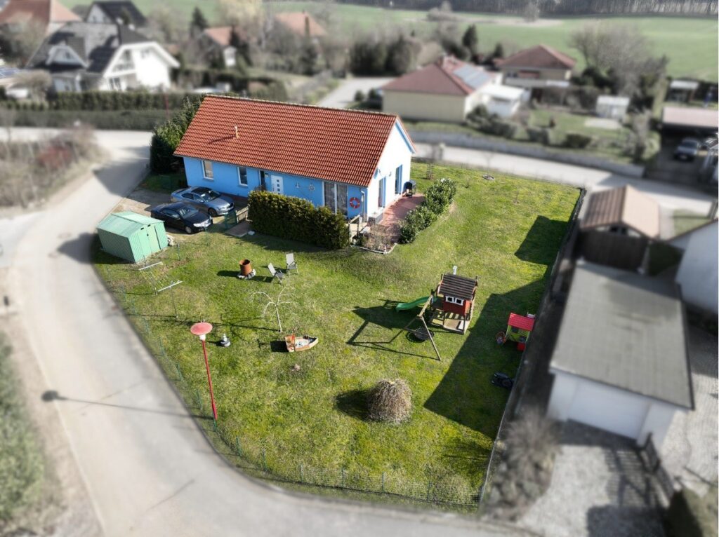 Vogelperspektive aus Süd West