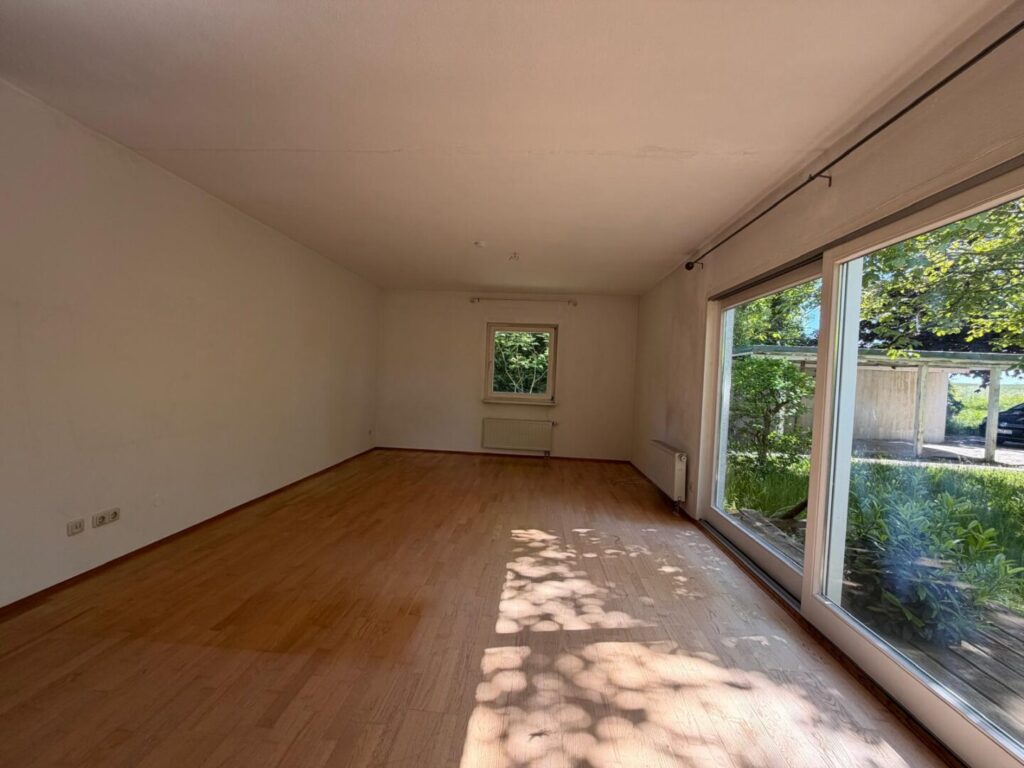 Blick in das Wohnzimmer