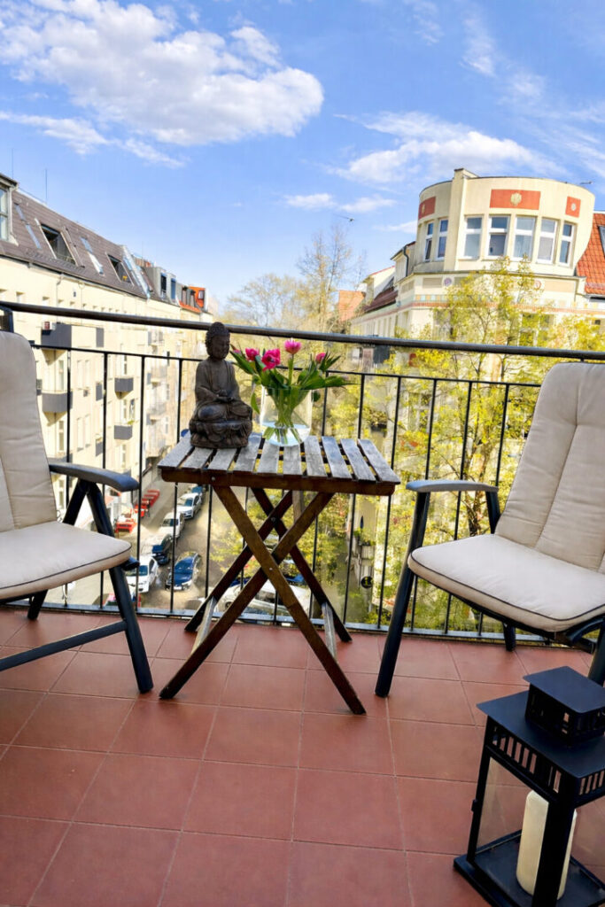 Eindrücke vom Balkon