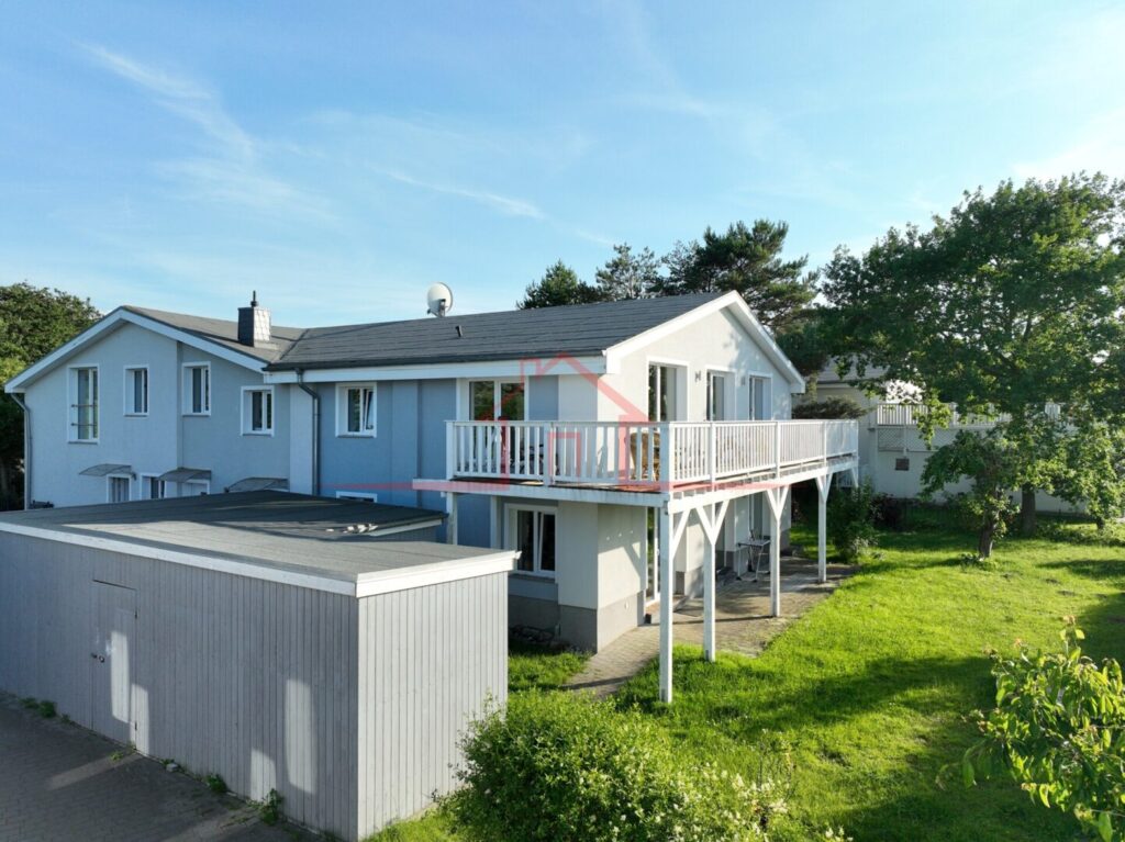 Blick auf das Haus