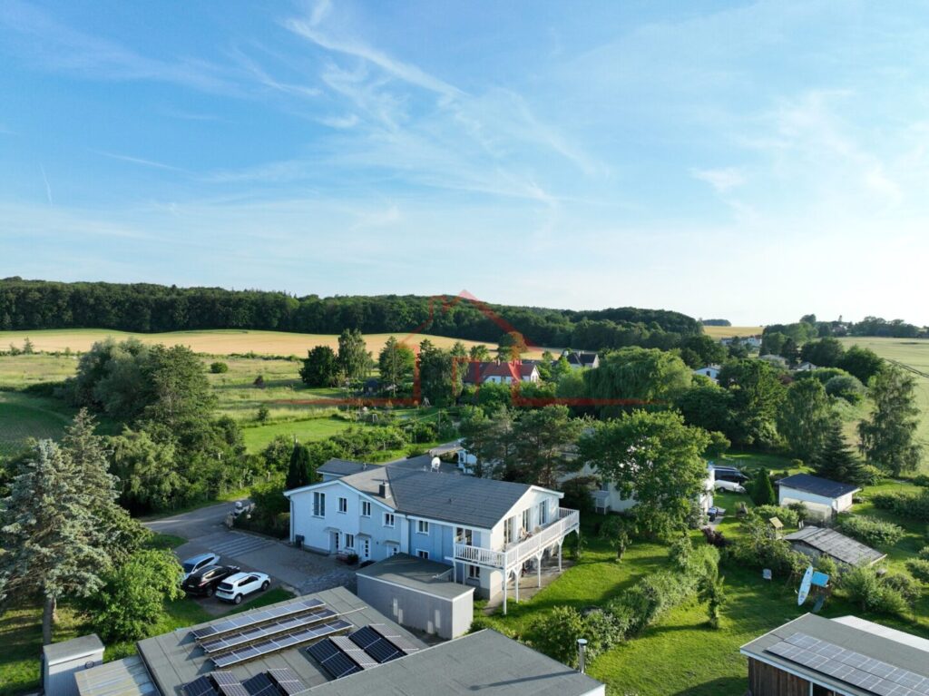 Haus mit Landschaft