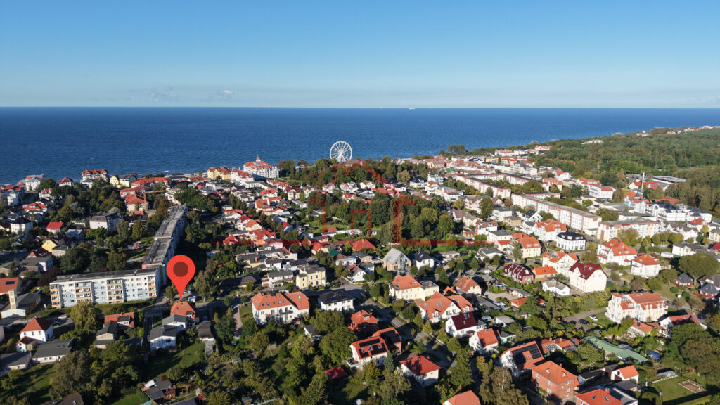 Die Lage der Immobilie im gewachsenen Umfeld von Kühlungsborn West
